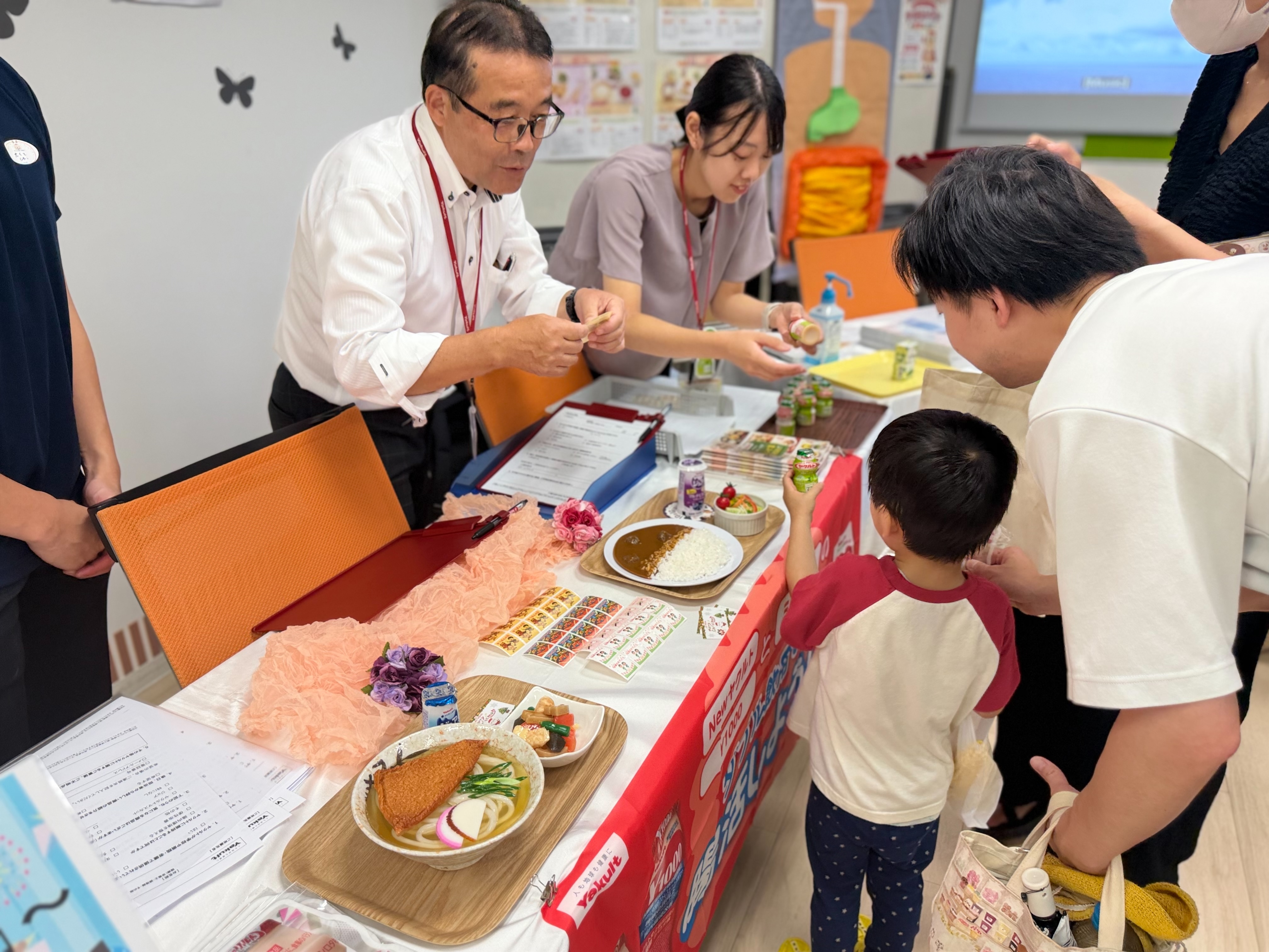 子どもたちが参加する食育フェス