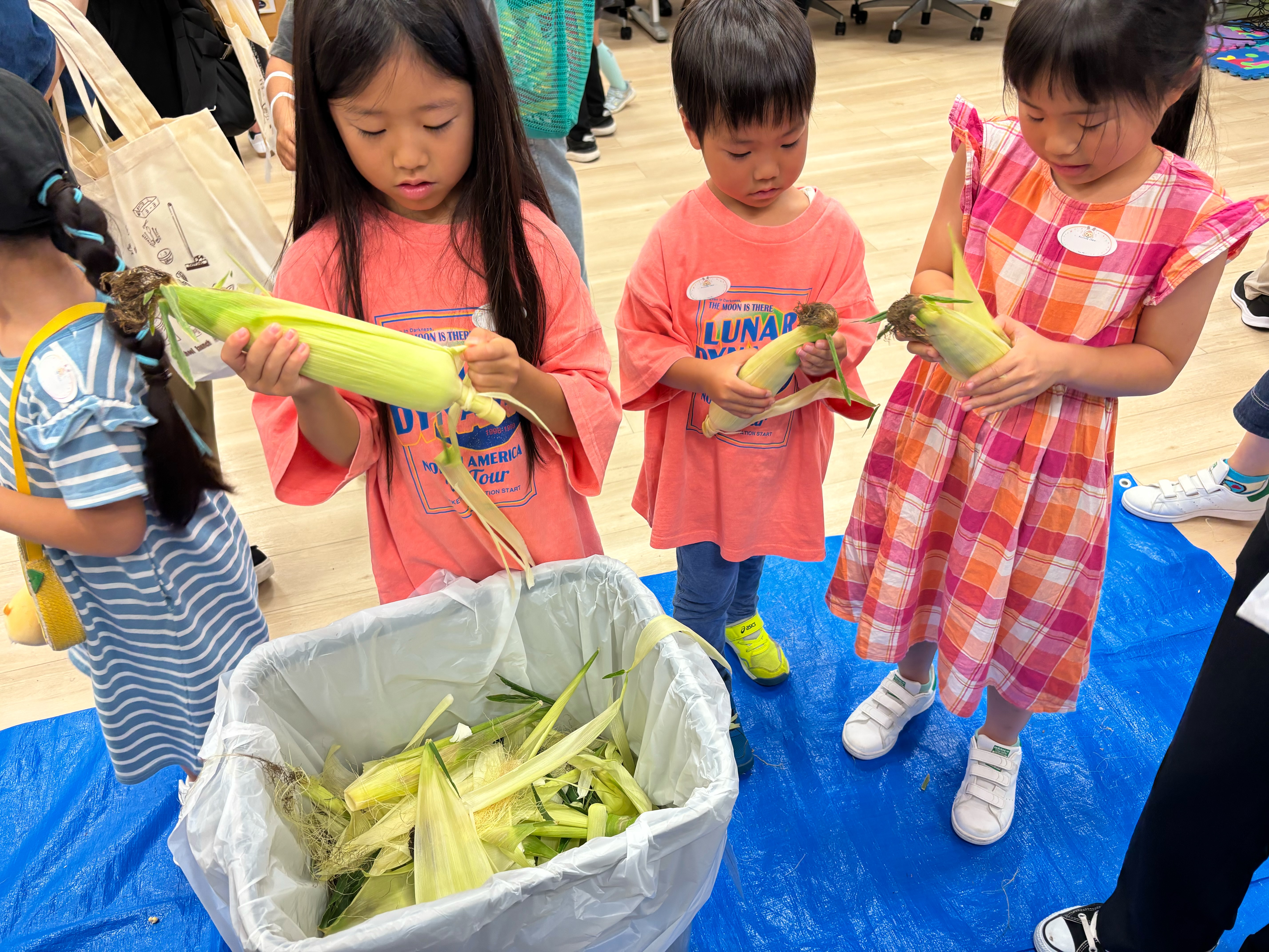 子どもたちの食育体験