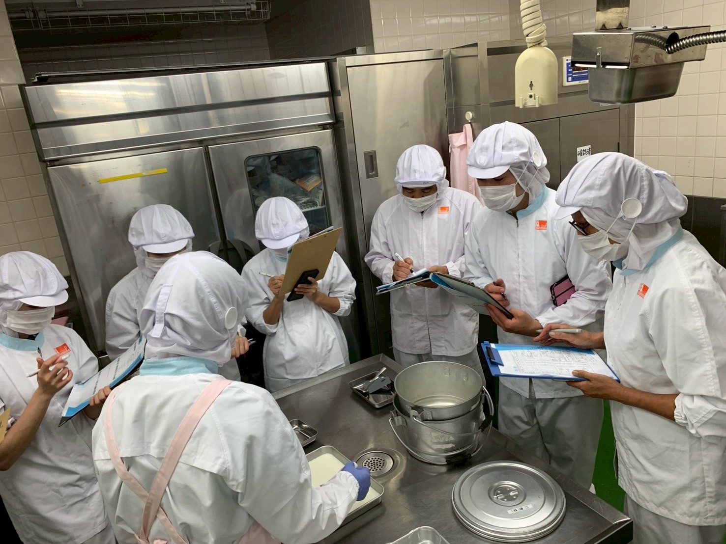 調理実習で作った給食の一例