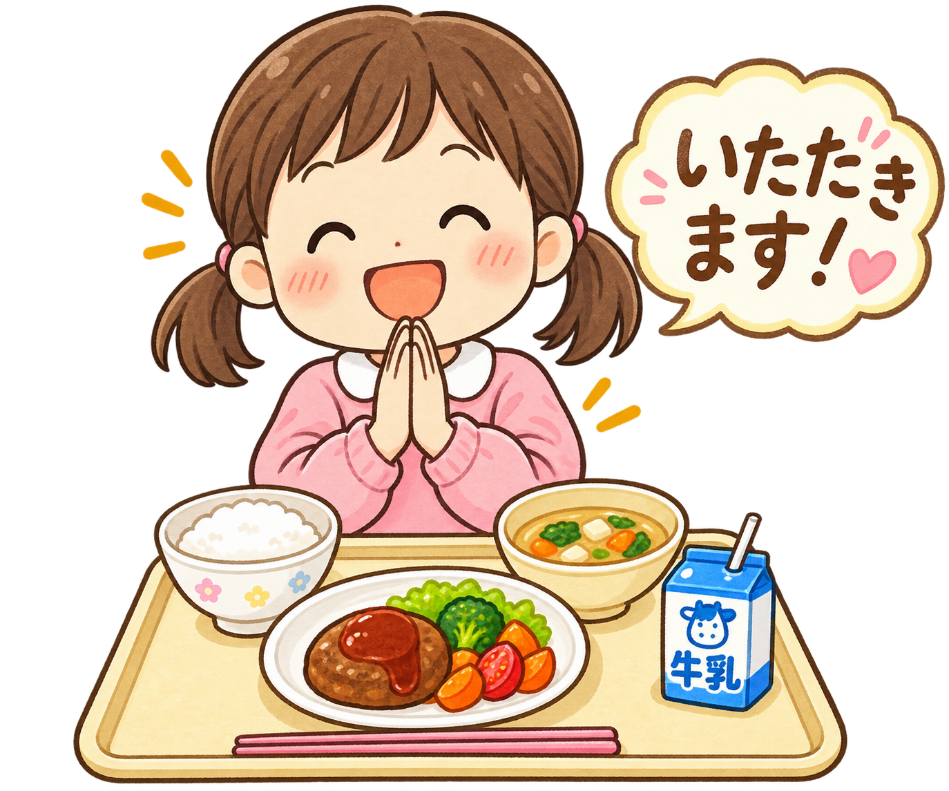 いただきます