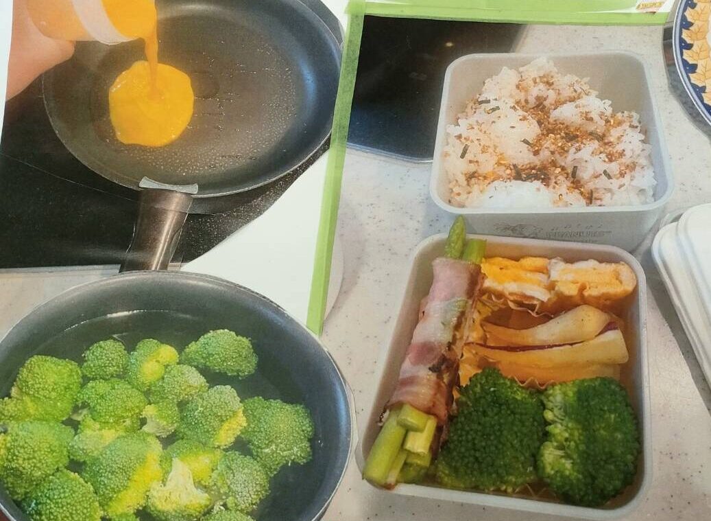 最優秀賞　5代栄養素を取り入れて初めて作ったお弁当　中学生部門